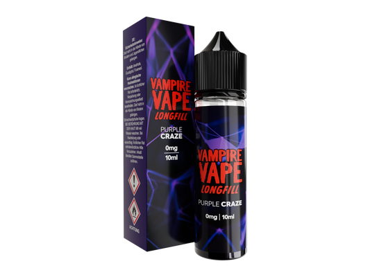 Vampire Vape - Purple Craze - Longfill Aroma 10ml (60ml Flasche)