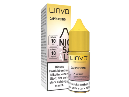 Linvo - Cappuccino - 10ml Fertigliquid (Nikotinsalz)