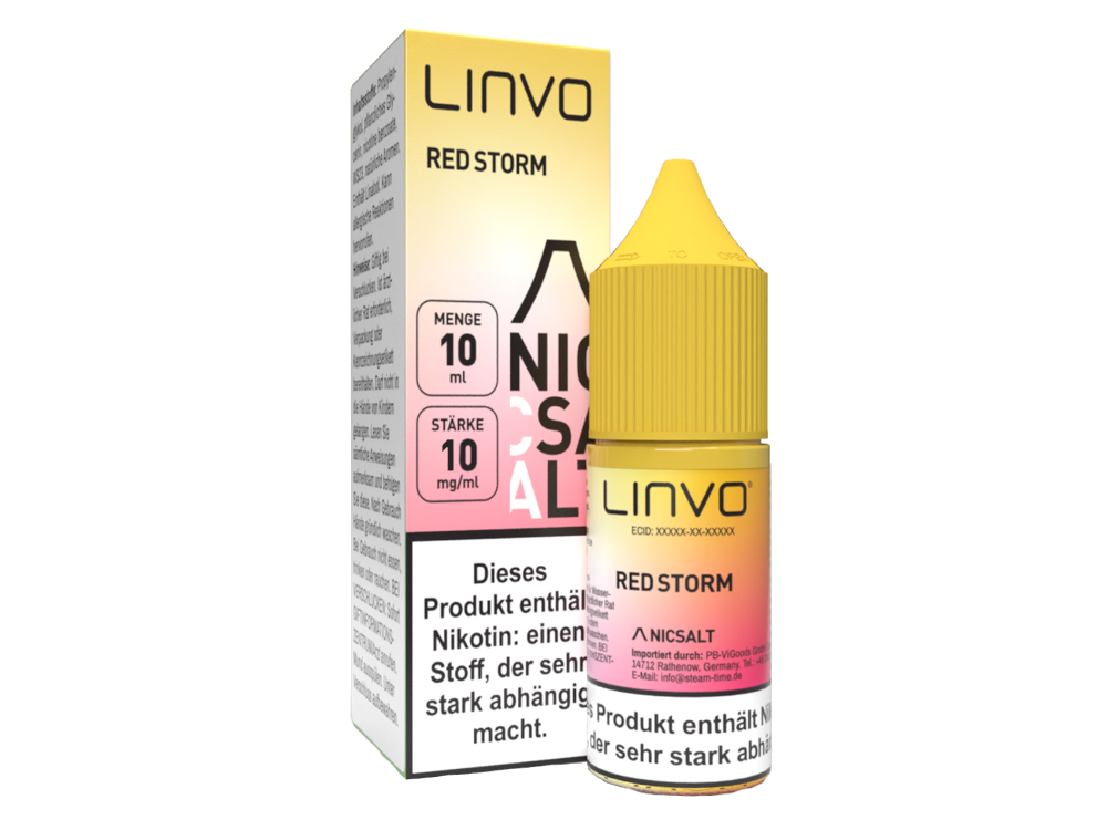 Linvo - Red Storm - 10ml Fertigliquid (Nikotinsalz)
