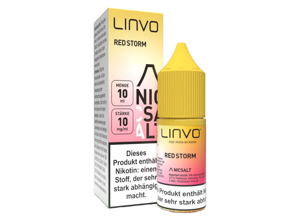 Linvo - Red Storm - 10ml Fertigliquid (Nikotinsalz)
