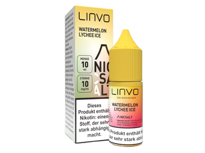 Linvo - Watermelon Lychee Ice - 10ml Fertigliquid (Nikotinsalz)