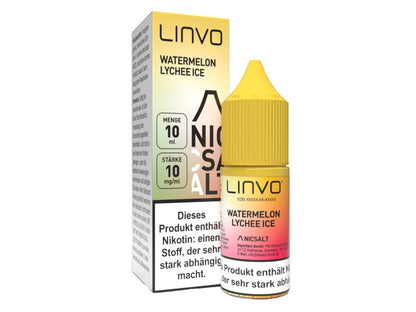 Linvo - Watermelon Lychee Ice - 10ml Fertigliquid (Nikotinsalz)