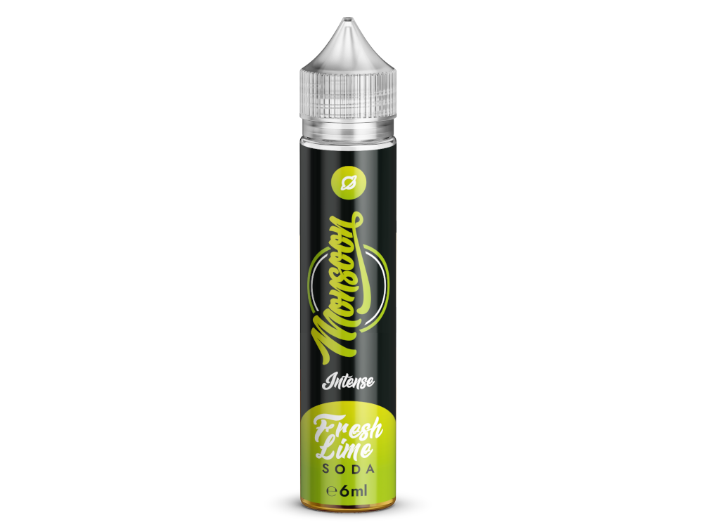 Monsoon - Intense - Fresh Lime Soda - Longfill Aroma 6ml (75ml Flasche)