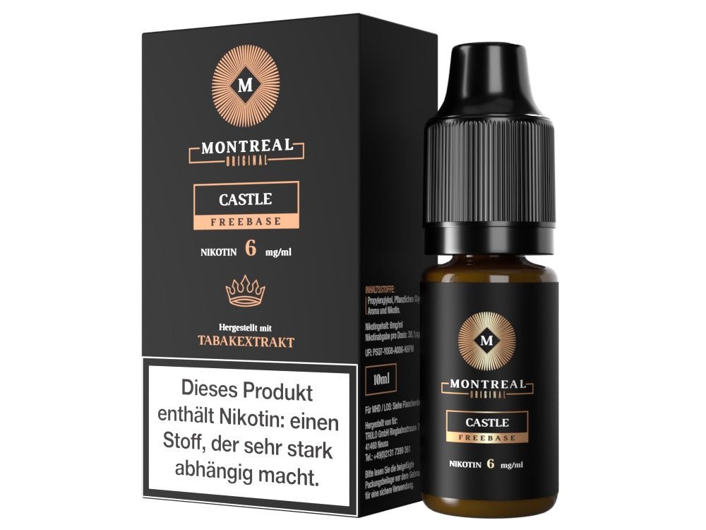 Montreal Original - Castle - 10ml Fertigliquid (Nikotin)