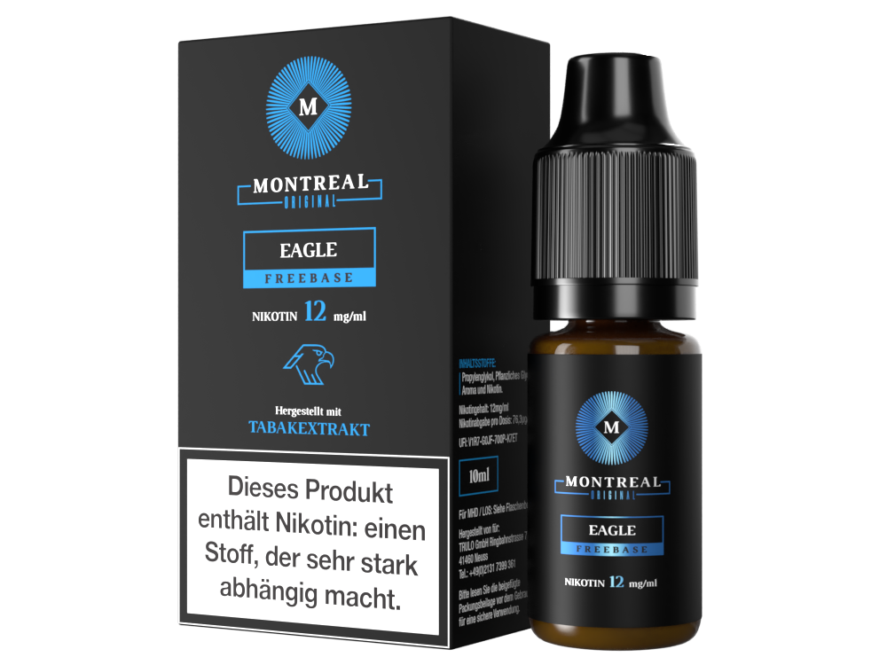 Montreal Original - Eagle - 10ml Fertigliquid (Nikotin)