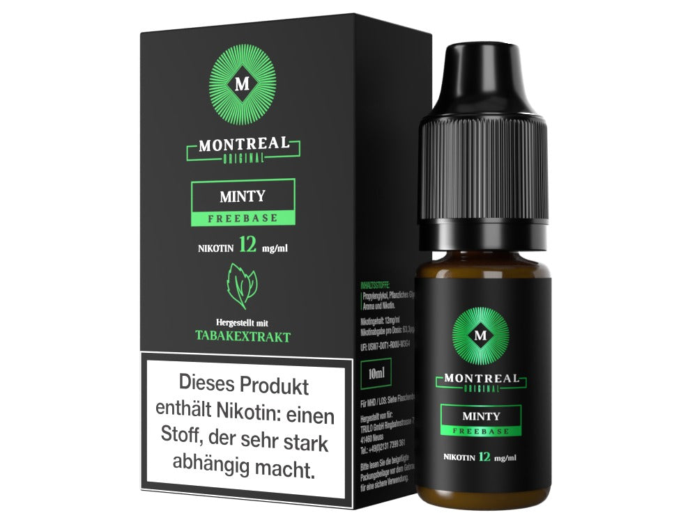 Montreal Original - Minty - 10ml Fertigliquid (Nikotin)