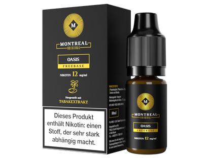 Montreal Original - Oasis - 10ml Fertigliquid (Nikotin)