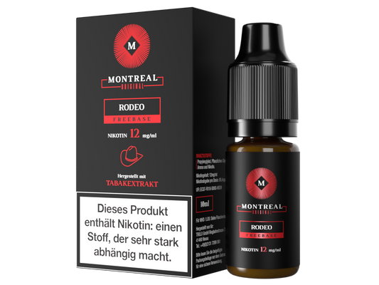 Montreal Original - Rodeo - 10ml Fertigliquid (Nikotin)