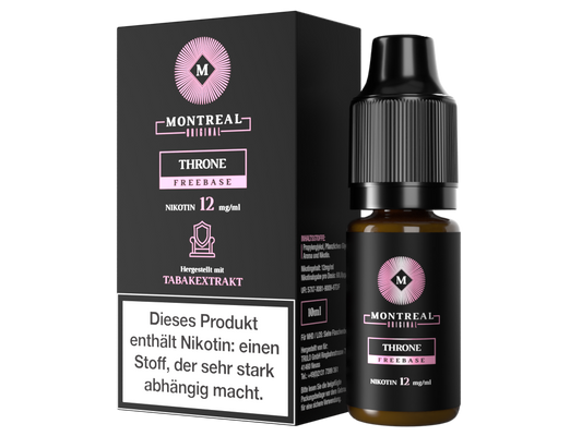 Montreal Original - Throne - 10ml Fertigliquid (Nikotin)