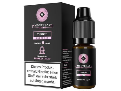 Montreal Original - Throne - 10ml Fertigliquid (Nikotin)