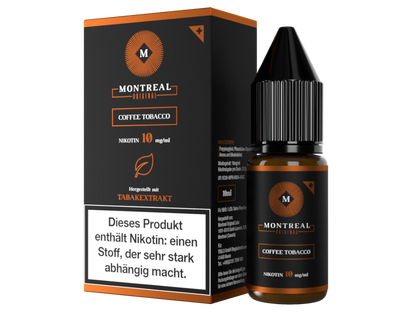 Montreal Original - Coffee Tobacco - 10ml Fertigliquid (Nikotinsalz)