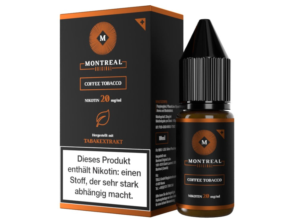 Montreal Original - Coffee Tobacco - 10ml Fertigliquid (Nikotinsalz)