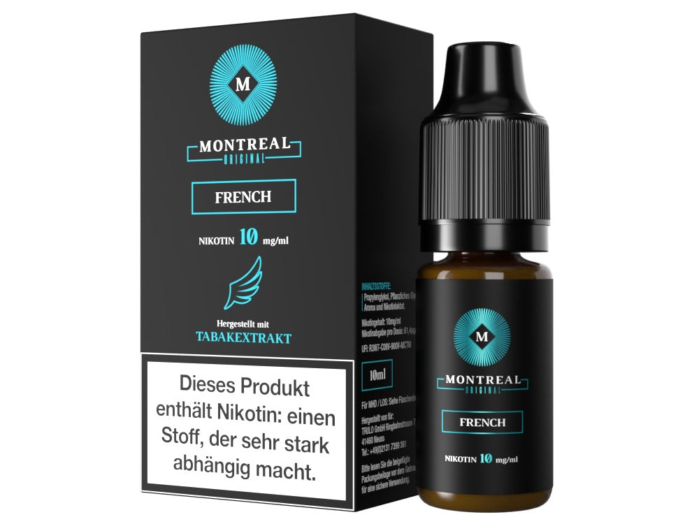 Montreal Original - French - 10ml Fertigliquid (Nikotinsalz)