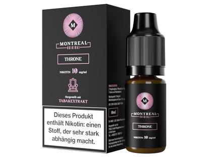 Montreal Original - Throne - 10ml Fertigliquid (Nikotinsalz)