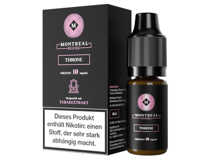 Montreal Original - Throne - 10ml Fertigliquid (Nikotinsalz)