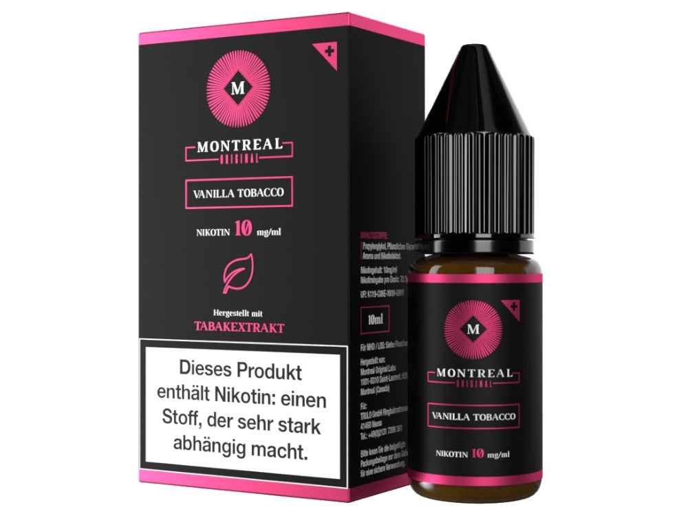 Montreal Original - Vanilla Tobacco - 10ml Fertigliquid (Nikotinsalz)