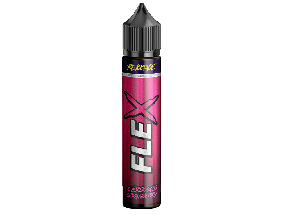 Revoltage - FLEX - Strawberry - Longfill Aroma 7ml (75ml Flasche)
