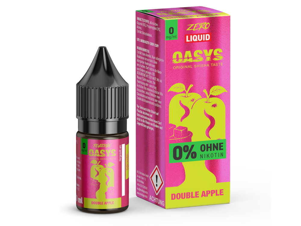 Revoltage OASYS - Double Apple - 10ml Fertigliquid (Hybrid Nikotinsalz)