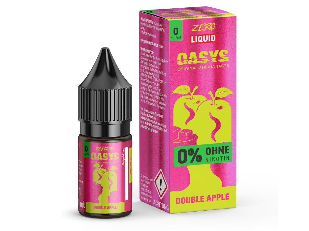 Revoltage OASYS - Double Apple - 10ml Fertigliquid (Hybrid Nikotinsalz)