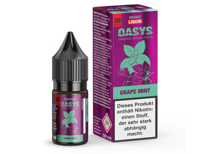 Revoltage OASYS - Grape Mint - 10ml Fertigliquid (Hybrid Nikotinsalz)