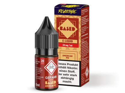 Revoltage - BASED - American Pie - 10ml Fertigliquid (Nikotinfrei/Hybrid Nikotinsalz)