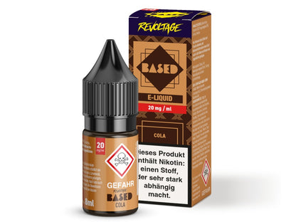 Revoltage - BASED - Cola - 10ml Fertigliquid (Nikotinfrei/Hybrid Nikotinsalz)