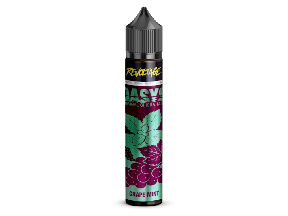 Revoltage - OASYS - Grape Mint - Longfill Aroma 8ml (60ml Flasche)