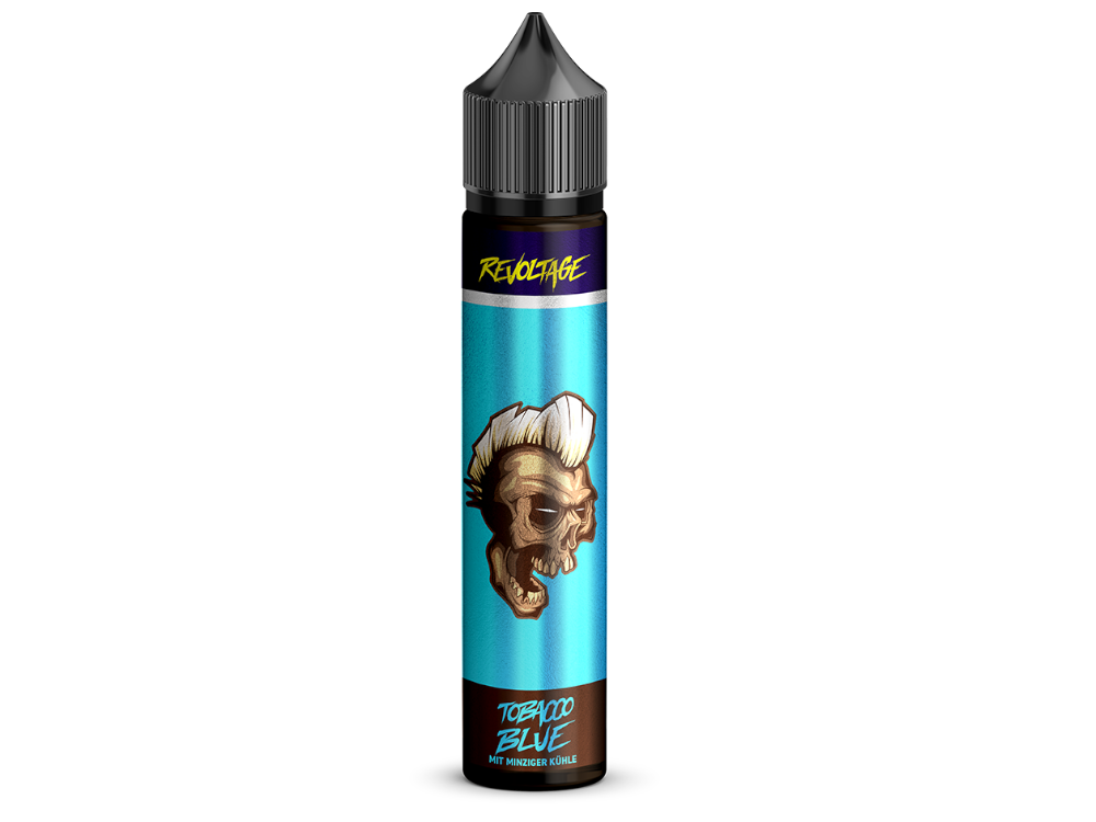 Revoltage - Tobacco - Tobacco Blue - Longfill Aroma 7ml (75ml Flasche)