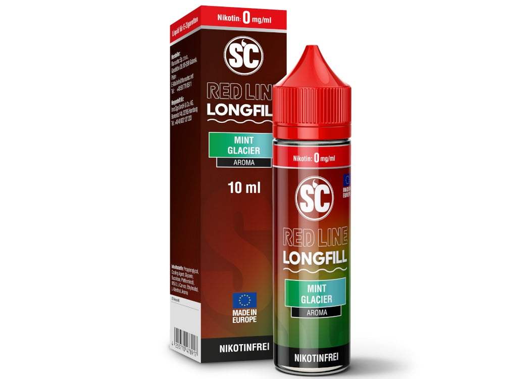 SC - Red Line - Mint Glacier - 10ml Longfill Aroma (60ml Flasche)