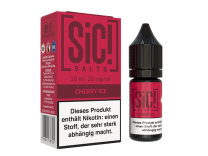 SiC! Salts - Cherry Ice - 10ml Fertigliquid (Nikotinsalz)