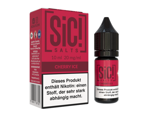 SiC! Salts - Cherry Ice - 10ml Fertigliquid (Nikotinsalz)
