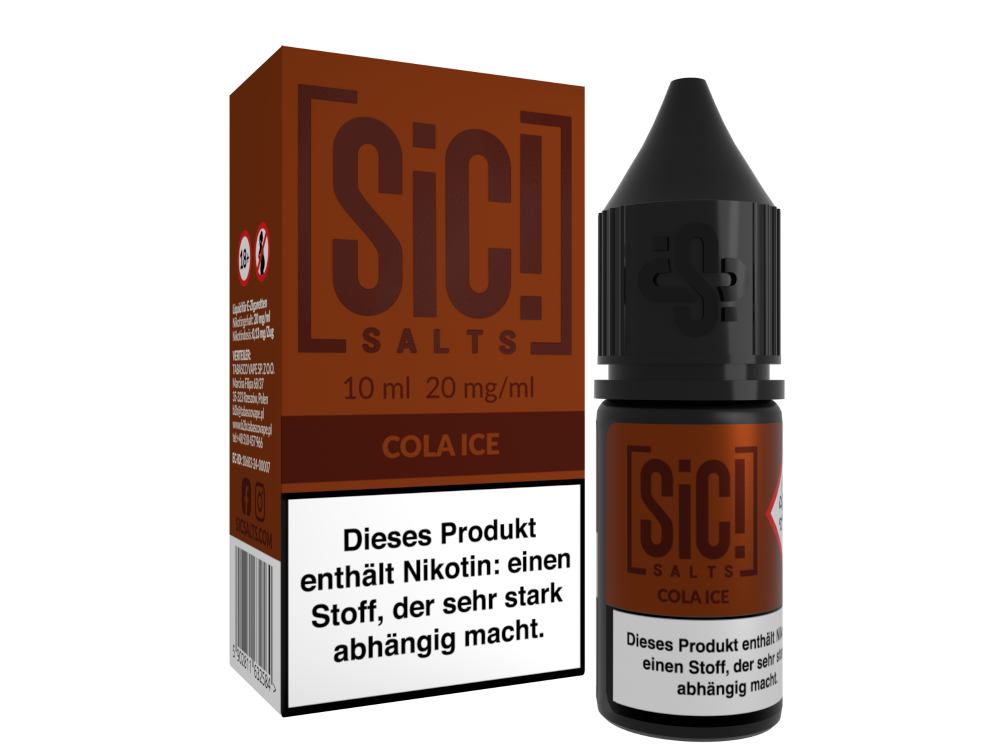 SiC! Salts - Cola Ice - 10ml Fertigliquid (Nikotinsalz)