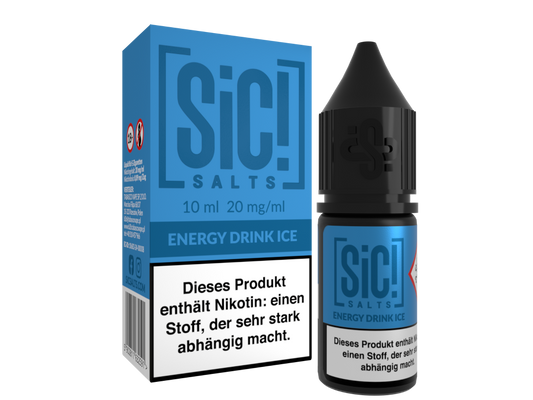 SiC! Salts - Energy Drink Ice - 10ml Fertigliquid (Nikotinsalz)