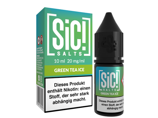 SiC! Salts - Green Tea Ice - 10ml Fertigliquid (Nikotinsalz)