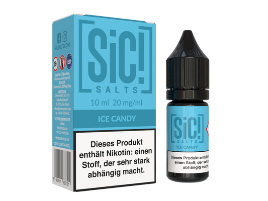 SiC! Salts - Ice Candy - 10ml Fertigliquid (Nikotinsalz)