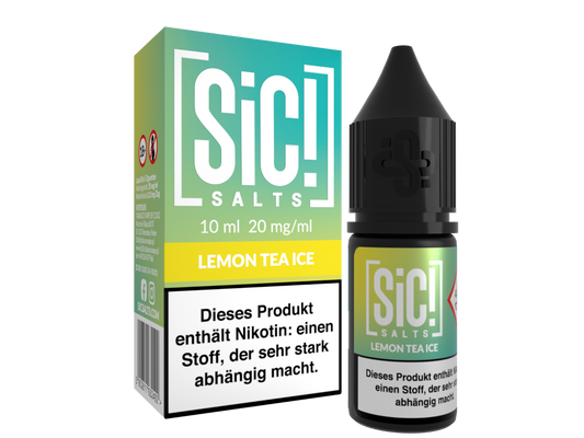 SiC! Salts - Lemon Tea Ice - 10ml Fertigliquid (Nikotinsalz)