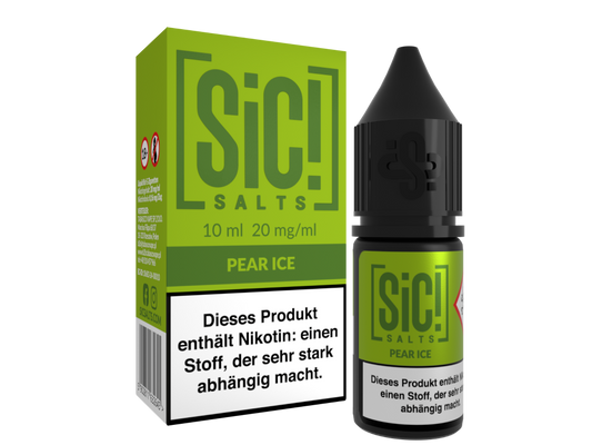 SiC! Salts - Pear Ice - 10ml Fertigliquid (Nikotinsalz)