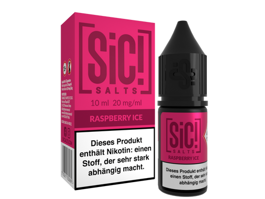 SiC! Salts - Raspberry Ice - 10ml Fertigliquid (Nikotinsalz)