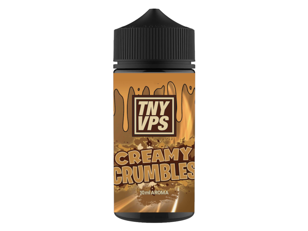 TNYVPS - Creamy Crumbles - Longfill Aroma 10ml (100ml Flasche)