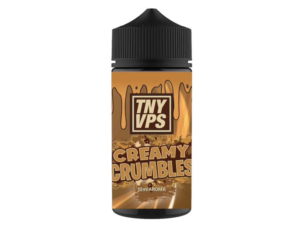 TNYVPS - Creamy Crumbles - Longfill Aroma 10ml (100ml Flasche)