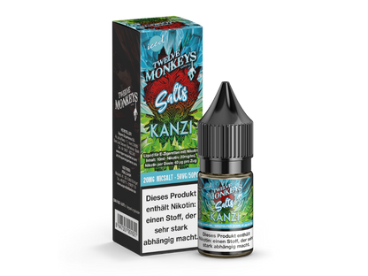 Twelve Monkeys - Iced - Kanzi - 10ml Fertigliquid (Nikotinsalz)