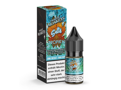 Twelve Monkeys - Iced - Tropika - 10ml Fertigliquid (Nikotinsalz)