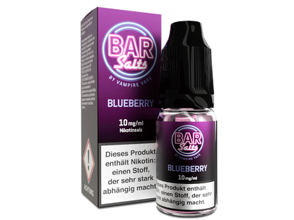 Vampire Vape - Bar Salts Blueberry - 10ml Fertigliquid (Nikotinsalz)