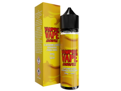 Vampire Vape - Dessert Collection - Caramelised Banana Pancake - 10ml Longfill Aroma (60ml Flasche)