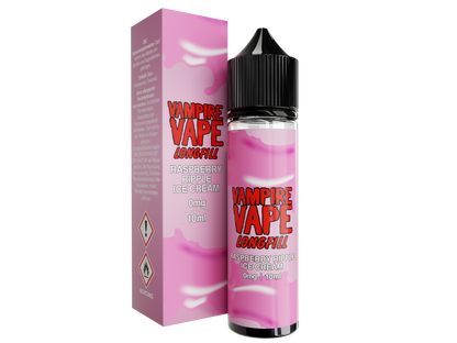 Vampire Vape - Dessert Collection - Raspberry Ripple Ice Cream - 10ml Longfill Aroma (60ml Flasche)