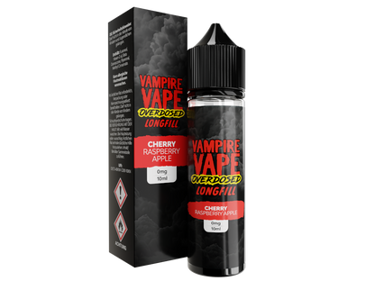 Vampire Vape - Overdosed - Cherry Raspberry Apple - Longfill Aroma 10ml (60ml Flasche)