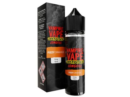 Vampire Vape - Overdosed - Fizzy Orange - Longfill Aroma 10ml (60ml Flasche)