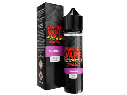 Vampire Vape - Overdosed - Pinkman - 10ml Longfill Aroma (60ml Flasche)
