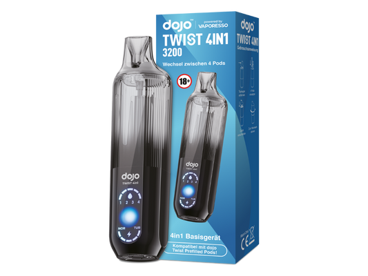 Vaporesso - Dojo - Twist 4in1 - 950mAh Akku (für Prefilled Pods)