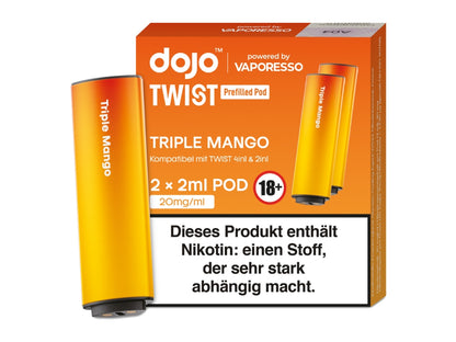 Vaporesso - Dojo - Twist - 2ml Prefilled Pods (2 Stück)